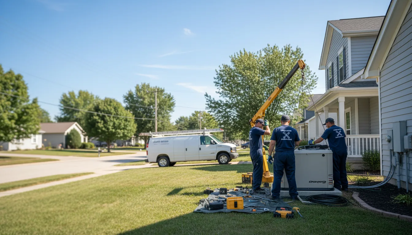 Generator Installation in Winona Lake, IN near me